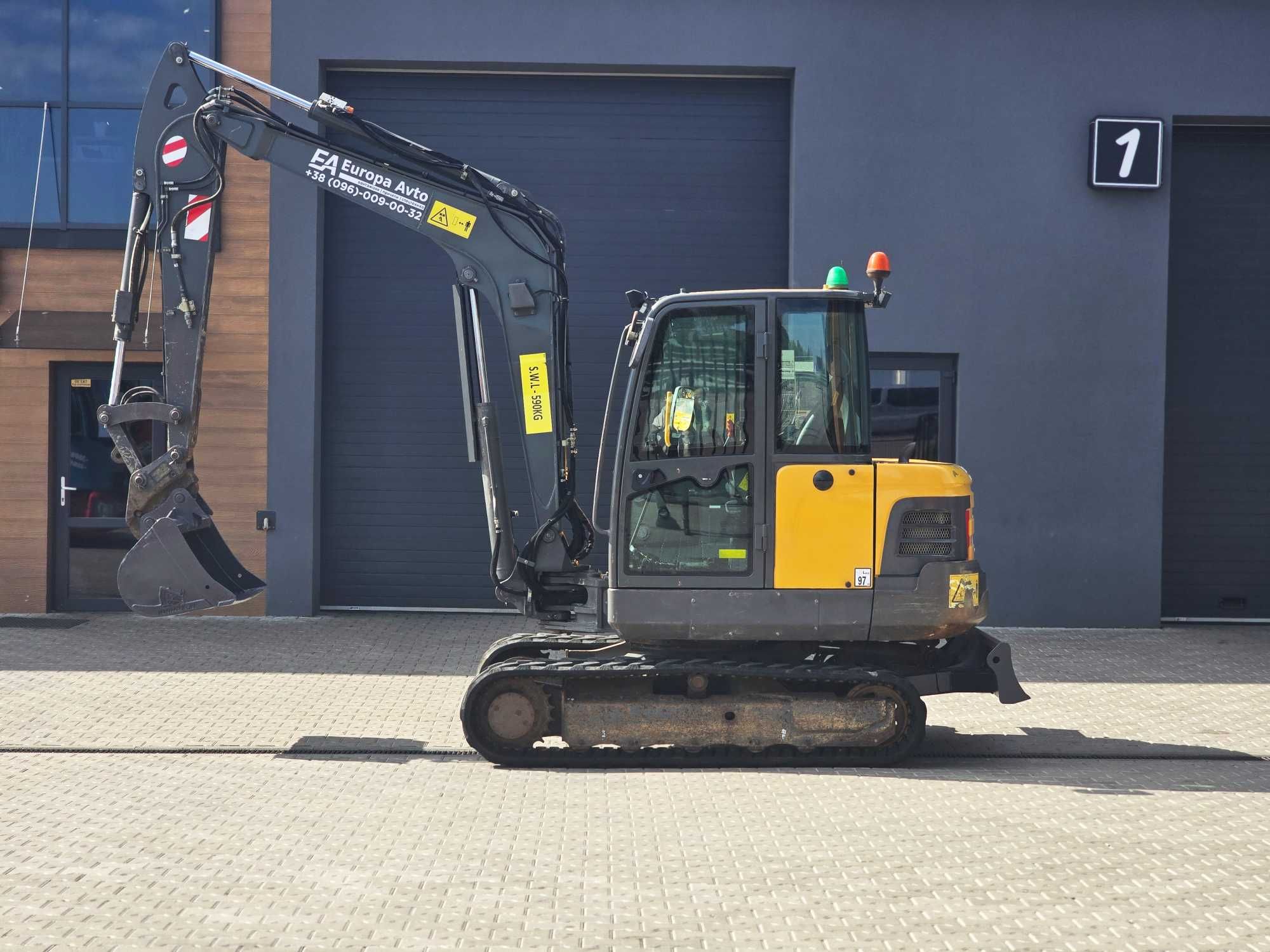 Volvo EC55C | 2016| Міні-екскаватор