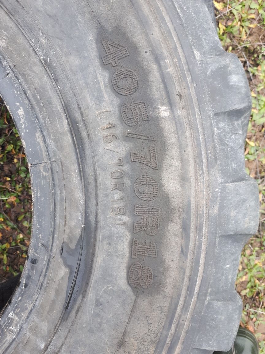 Opony zachodnie wzmocnione 16/70 R - 18 (405/70 R - 18) 15.5/70R18