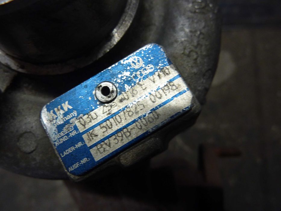 VW SHARAN 7M3 00-10r 2,0 TDI BRT turbosprężarka TURBO 03G253016E oryg