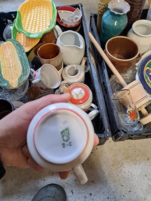 Stara porcelana , szkło,  antyki , starocie , antyki prl