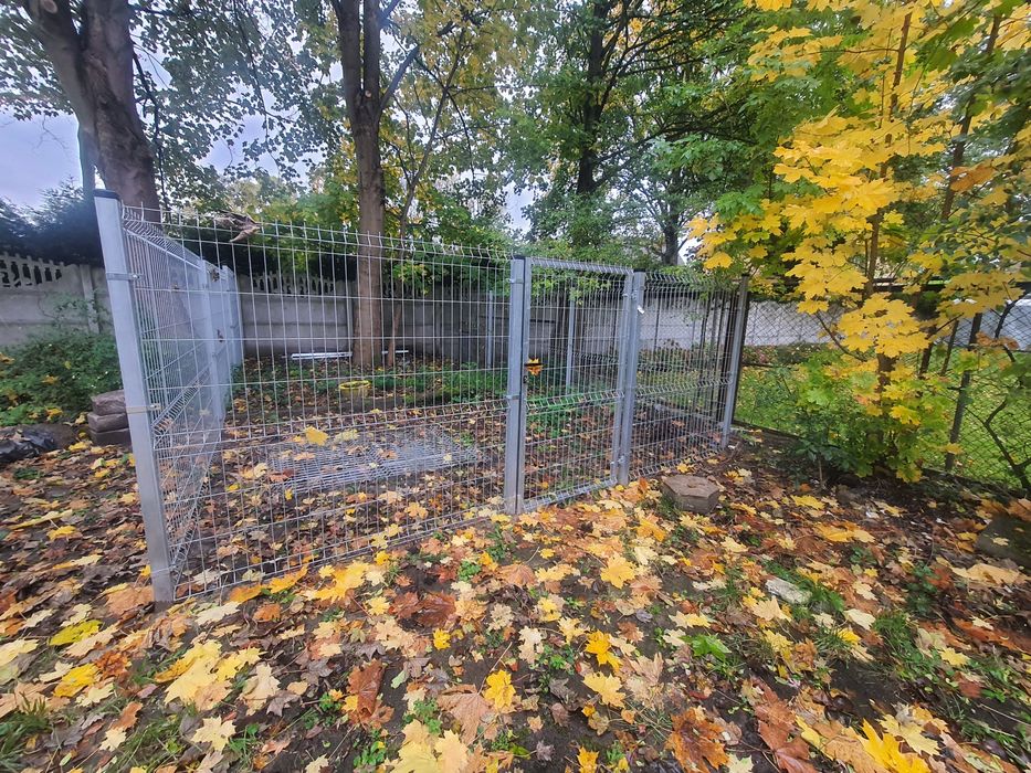 Ogrodzenie Panel ocynkowane 20m z furtką