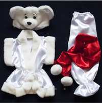 Новорічний костюм білого ведмедика