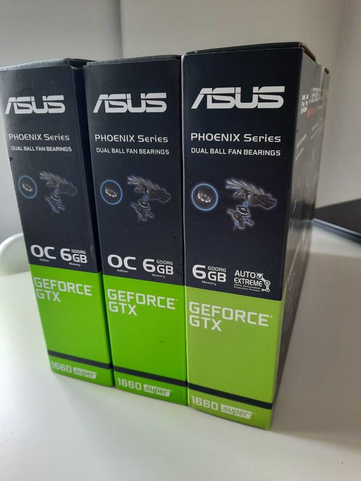 Placas de vídeo ASUS GEFORCE GTX 1660 Super (6Gb GDDr6)