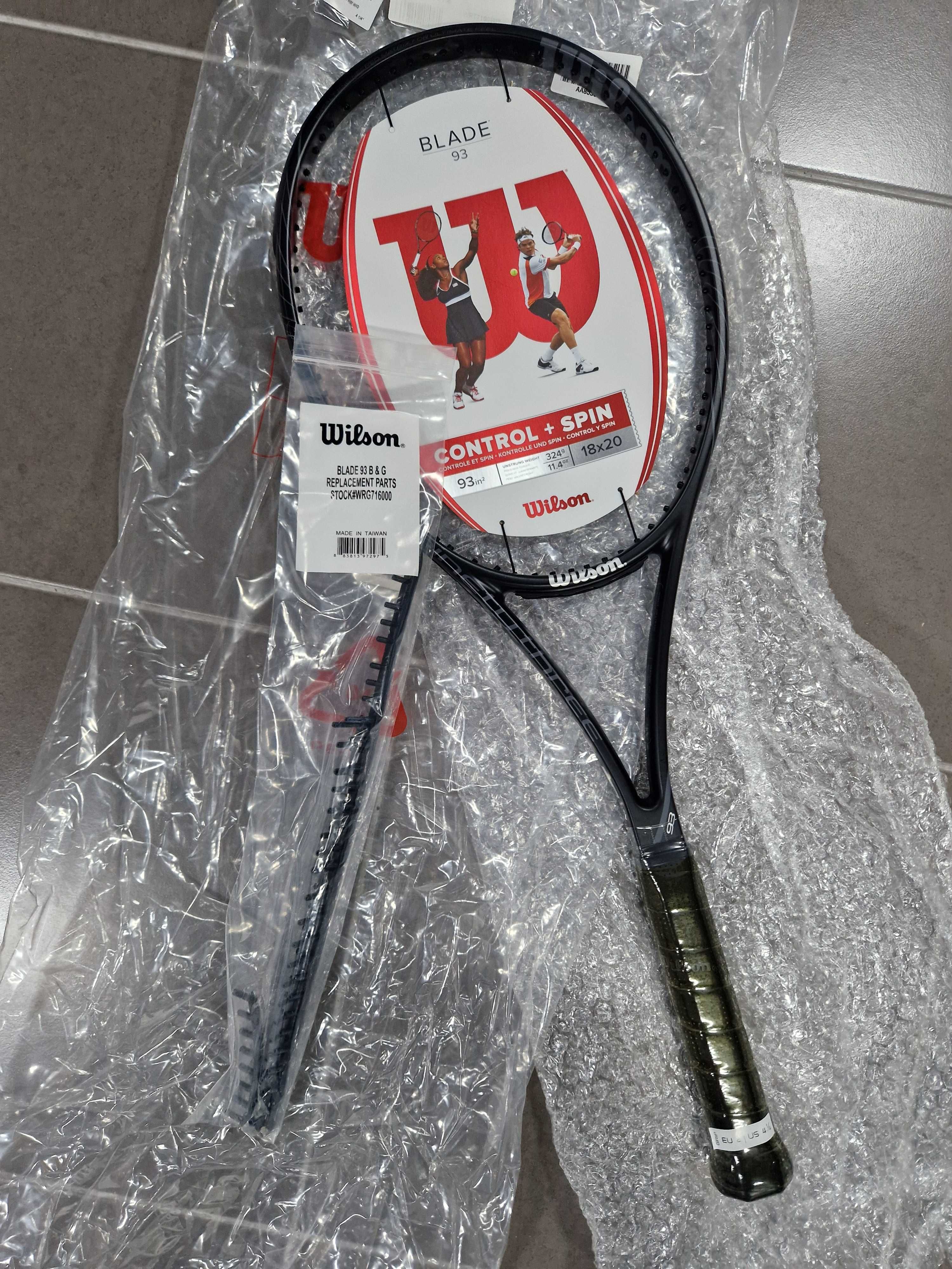 WILSON Blade 93 Preta _Nova