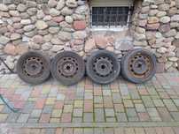 FIESTA MK7 KOŁA KOŁO FELGA ZIMOWE 15&quot; 195/50 ET 47,5