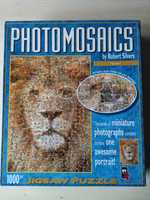 Puzzle BV Leisure 1000 Photomosaics Lion, Robert Silvers