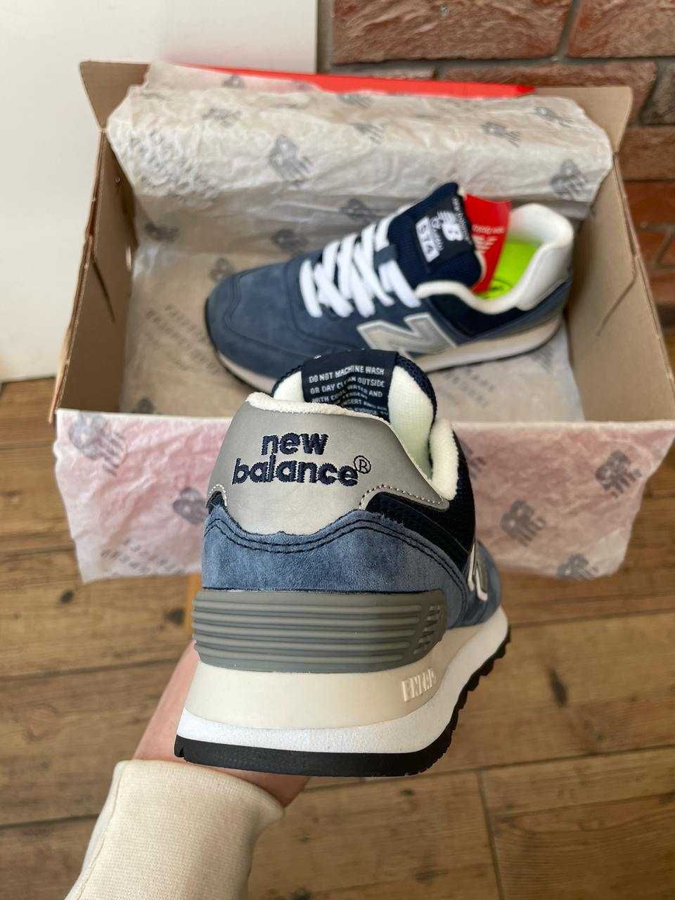 !SALE! New Balance 574 Blue/Grey 36 37 38 39 40 41 42 43 44 45 46 nb