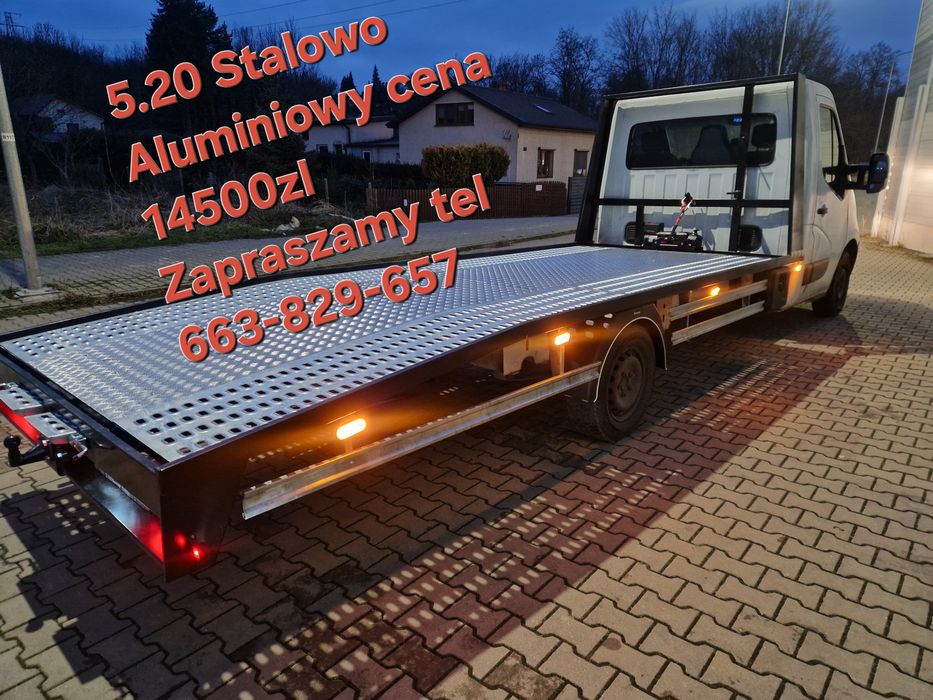 Najazd Nowy zabudowa Autolaweta Master Ducato Crafter Sprinter