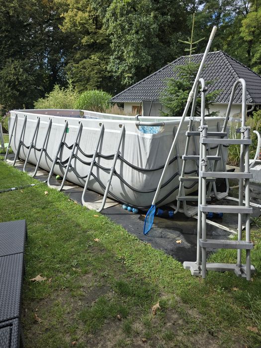 Duży Basen z pompą piaskową