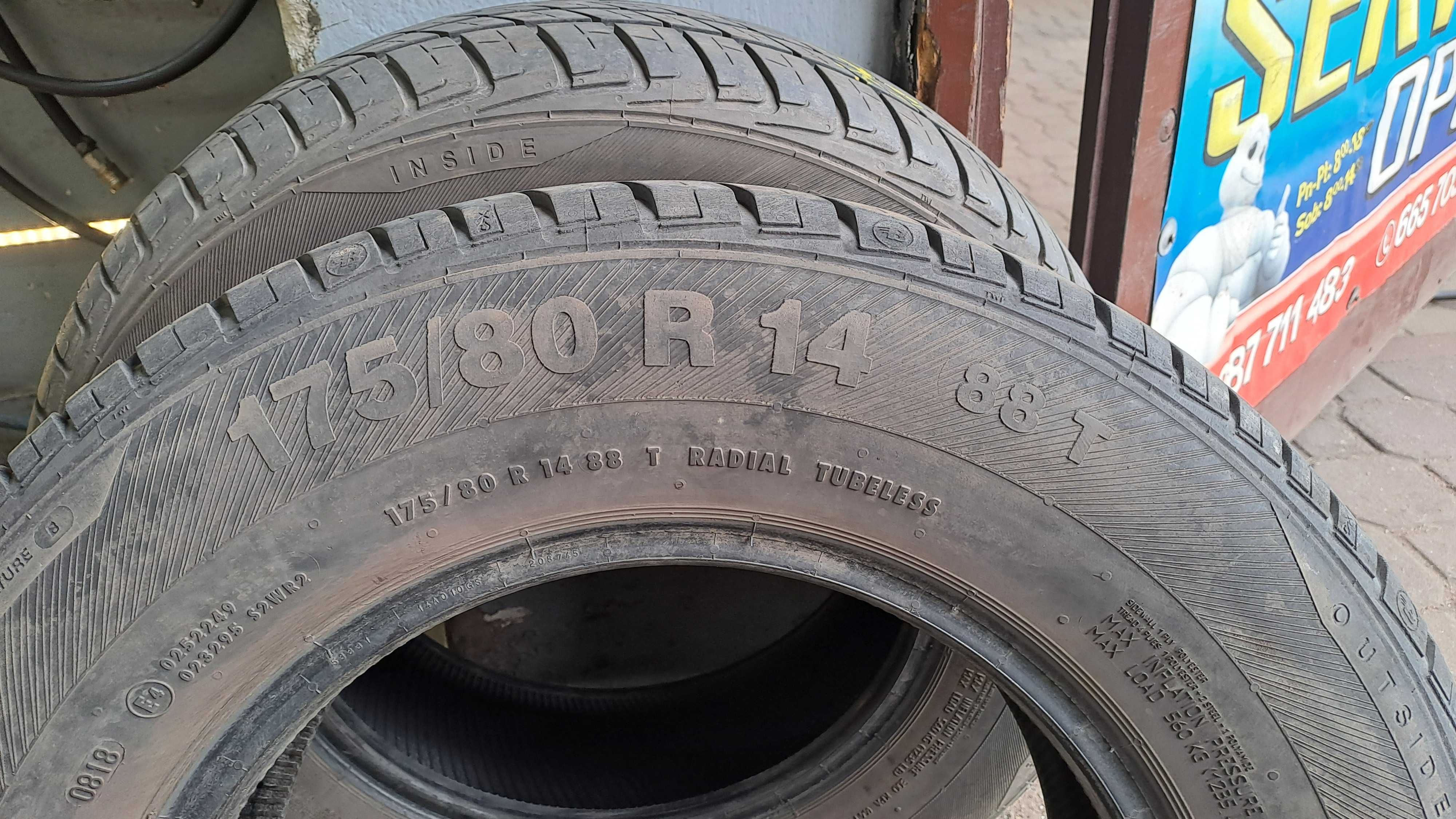 175/80r14 barum opony letnie uzywane