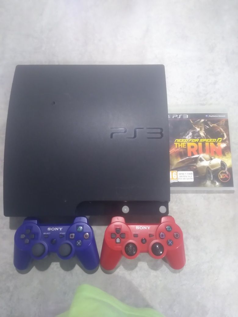 PS3 1 джостика, гра THE RAN.