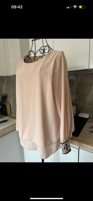 Koszula mgiełka ozdobne mankiety