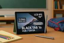 Tablet BlackTAB10 LTE 4/128GB 10" Android 13 GPS SIM etui rysik.