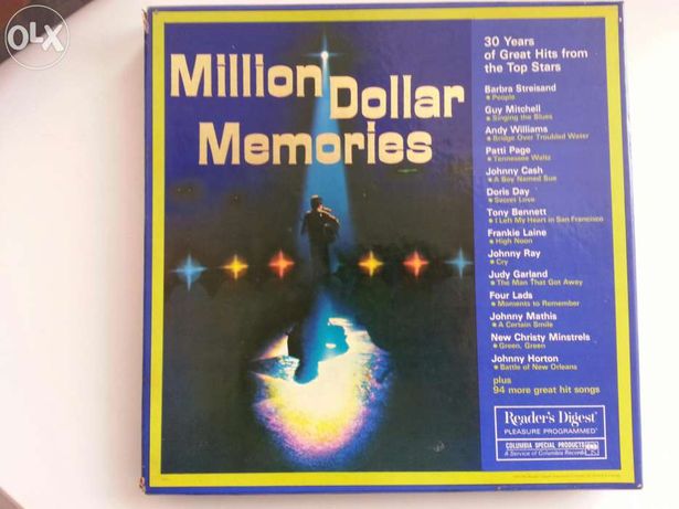 Coletania de discos de vinil,million dollar memories