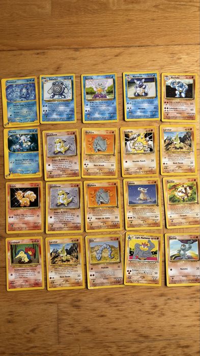 Lote Cartas Pokemon Base Set/ E series