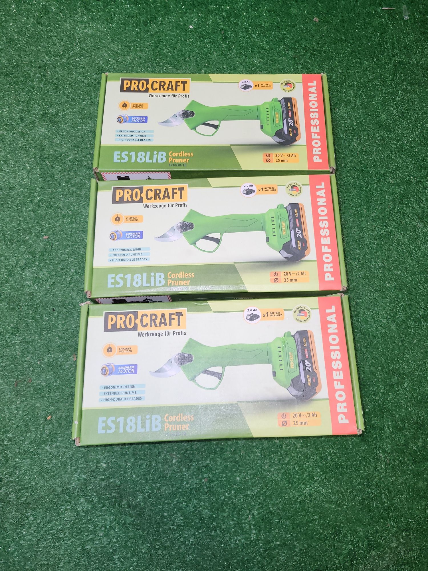 Аккумуляторный секатор Procraft ES18Lib