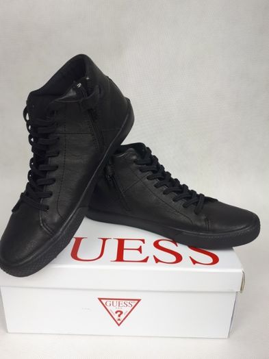 Sneakersy botki GUESS czarne trampki 38 oryginalne