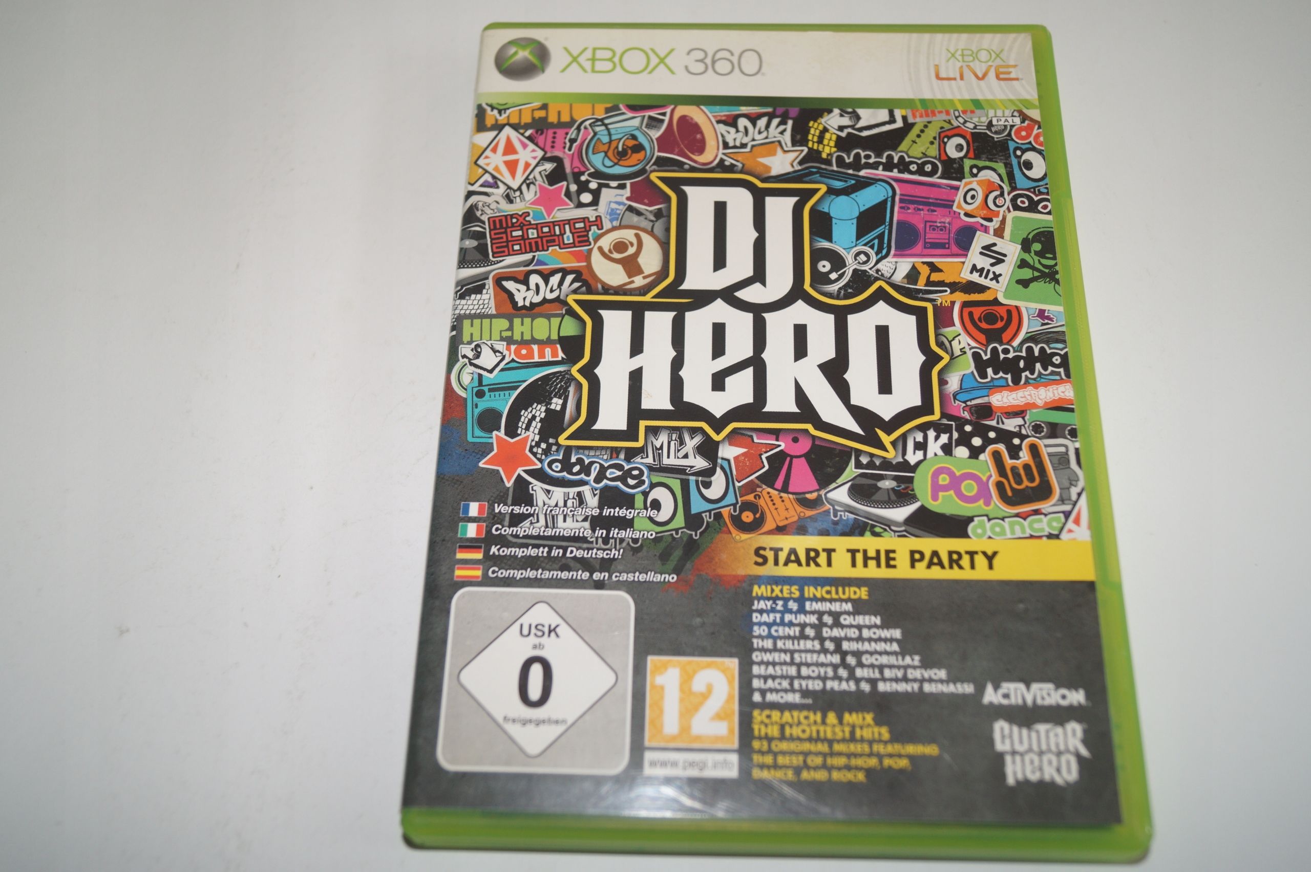 Gra Dj Hero X360 Xbox 360