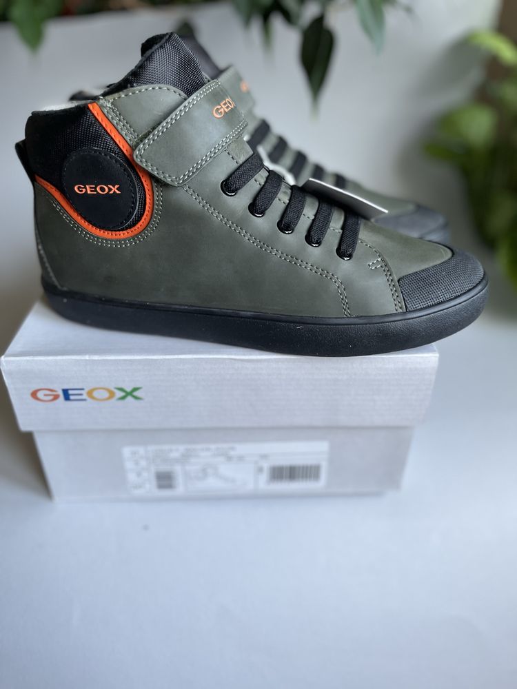 Високі кросівки 37р. Geox Gisli,черевики на хлопчика,підліткові ботінк