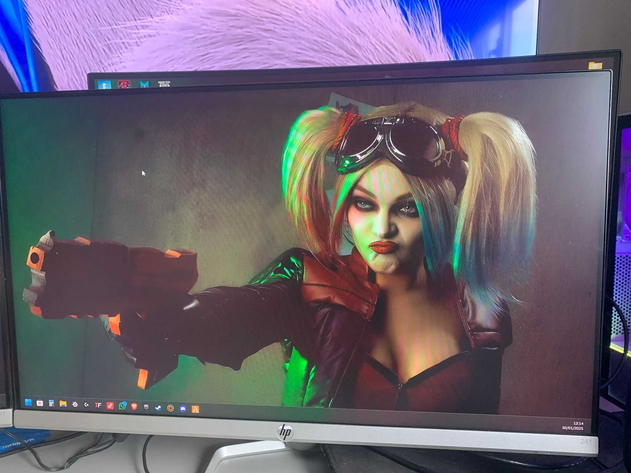 2x Monitores HP 24f 23.8” IPS – Setup Dual ou Ecrã Surround