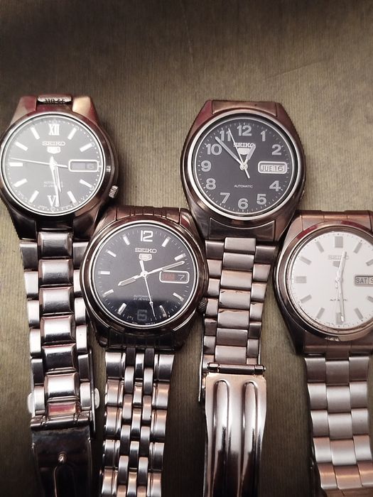 Годинник часи seiko 5