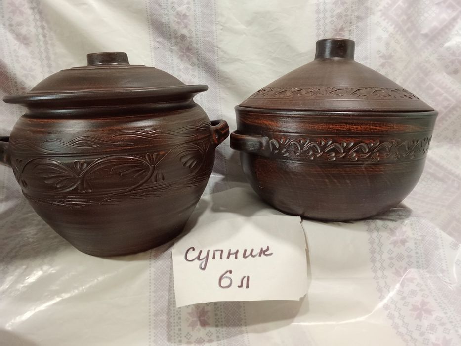Супники, жоровні, макітки. Червона глина