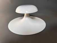 Vibia Funnel kinkiet plafon Space Age designerski vintage biały