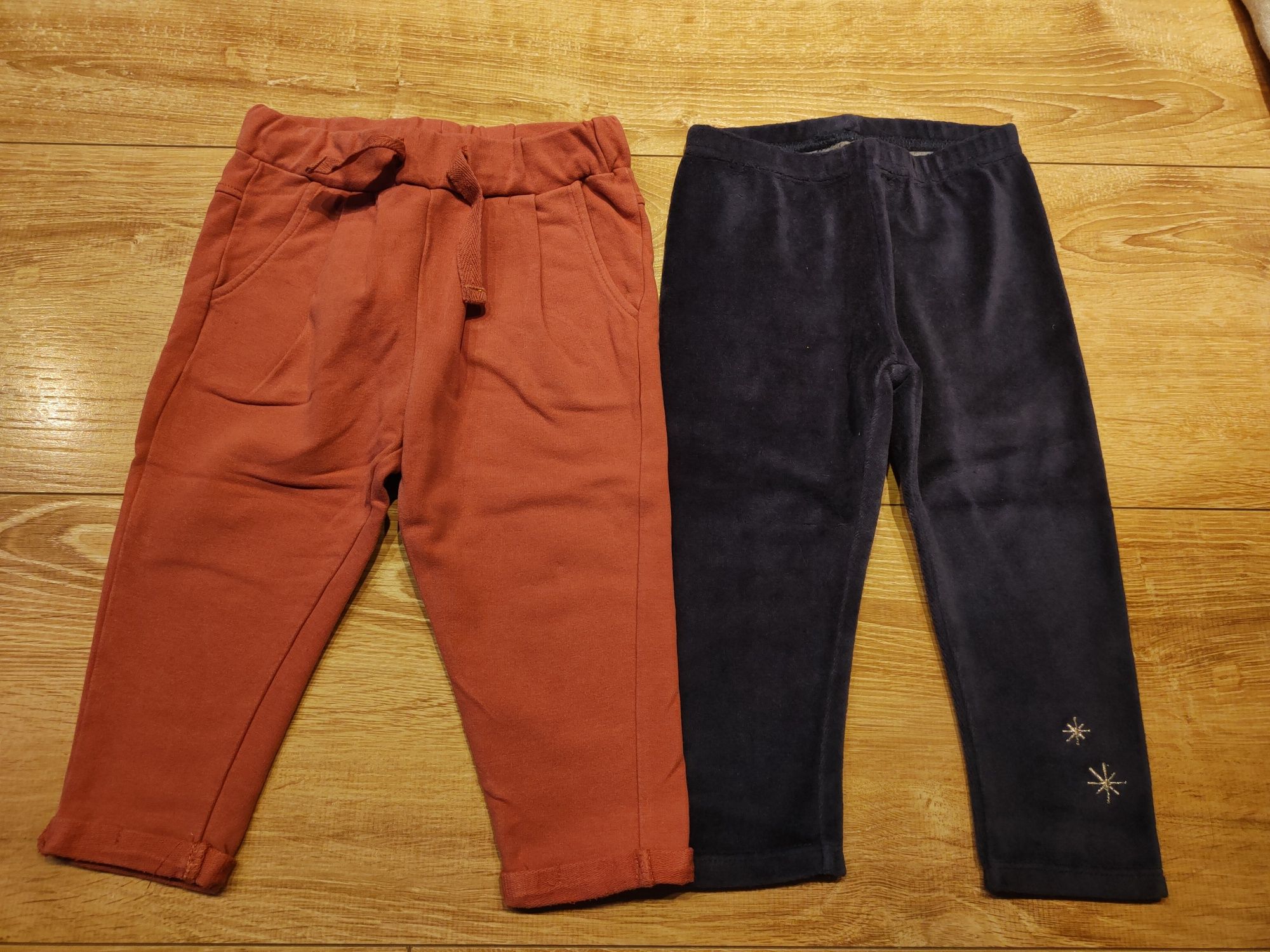 Zestaw dresy+ getry legginsy 80