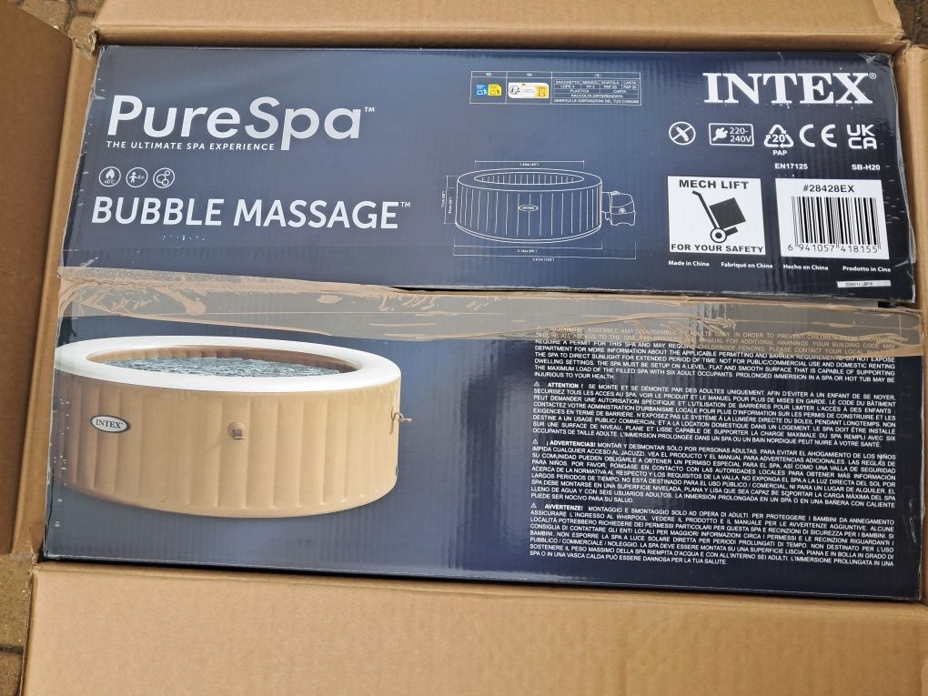Jacuzzi Intex Pure Spa Bubble Massage 6 osobowe