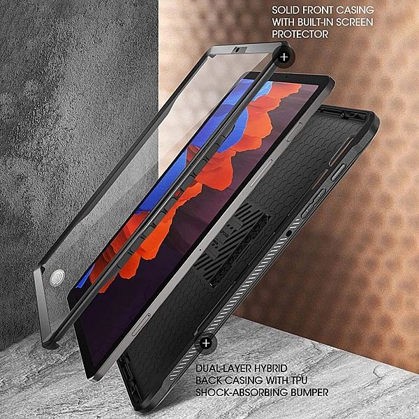 Supcase Unicorn Beetle Pro Galaxy Tab S7+ / S8+ Plus 12.4 Black