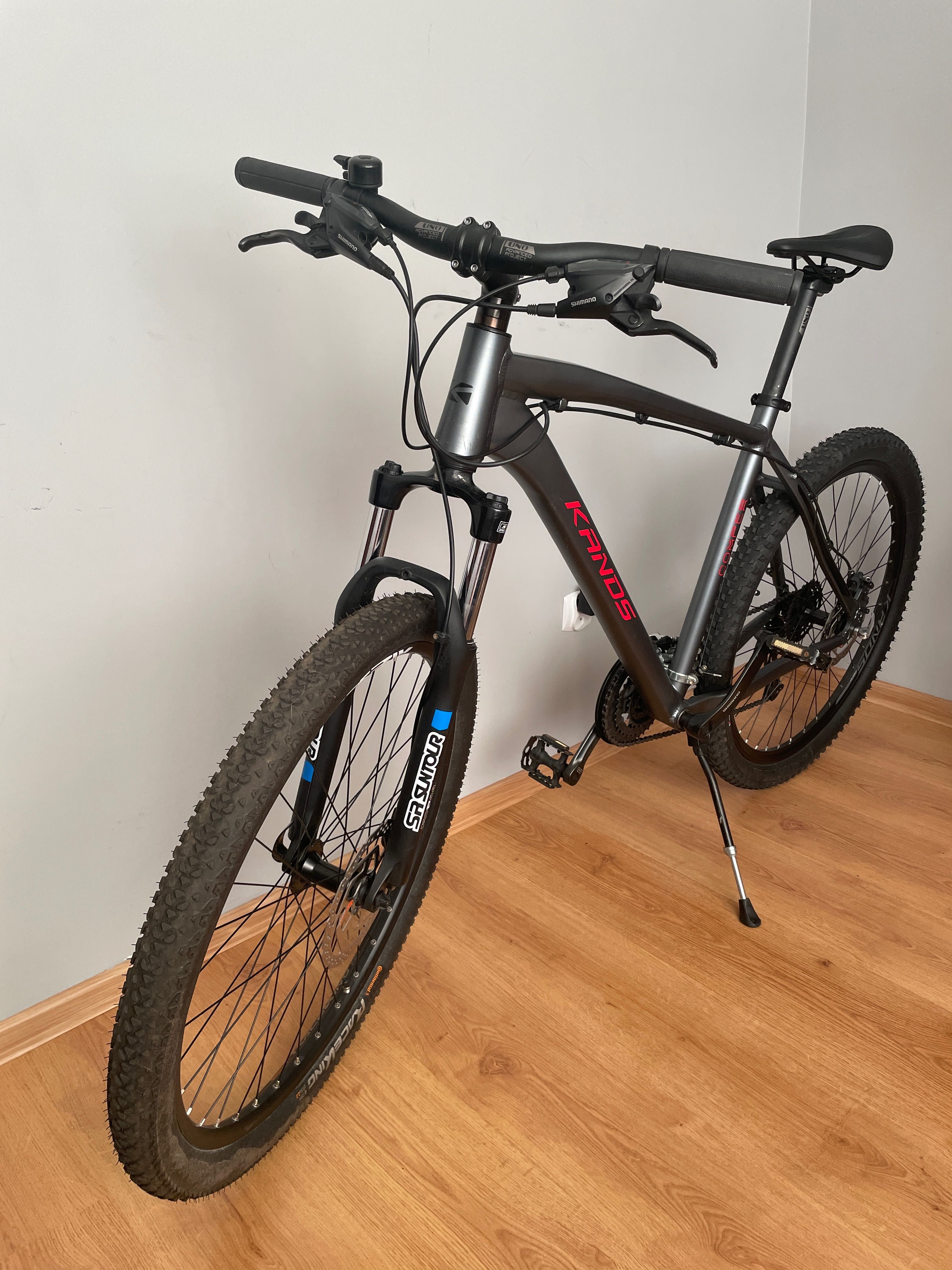 Rower MTB 27,5 Kands COMP- ER grafitowo-czerwony rama 20"