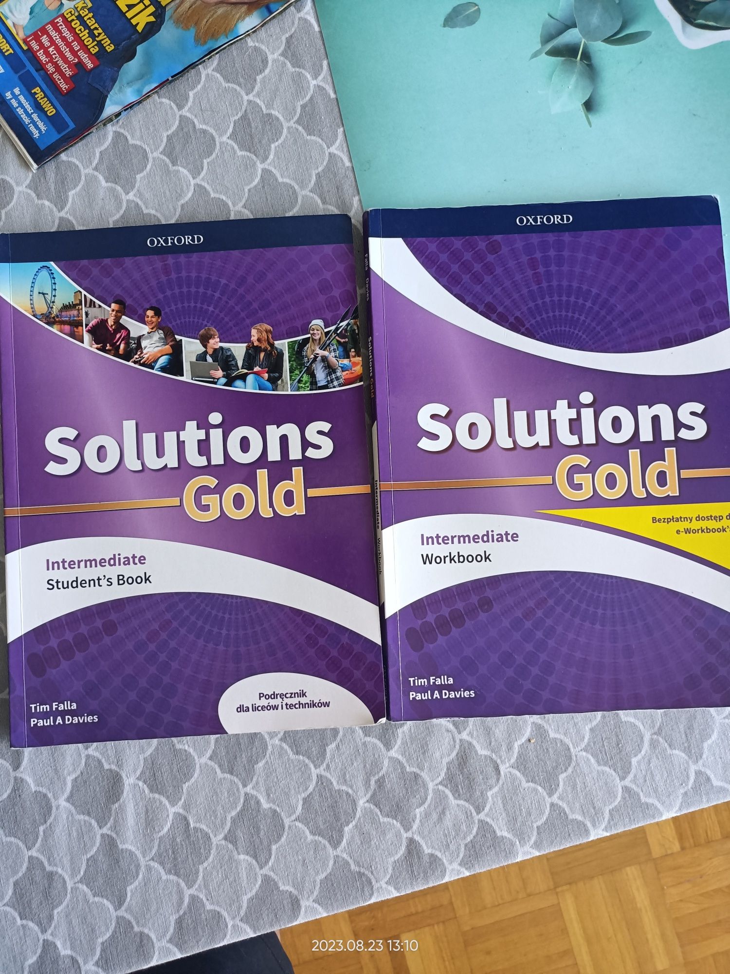 Solutions gold książka i ćwiczenia