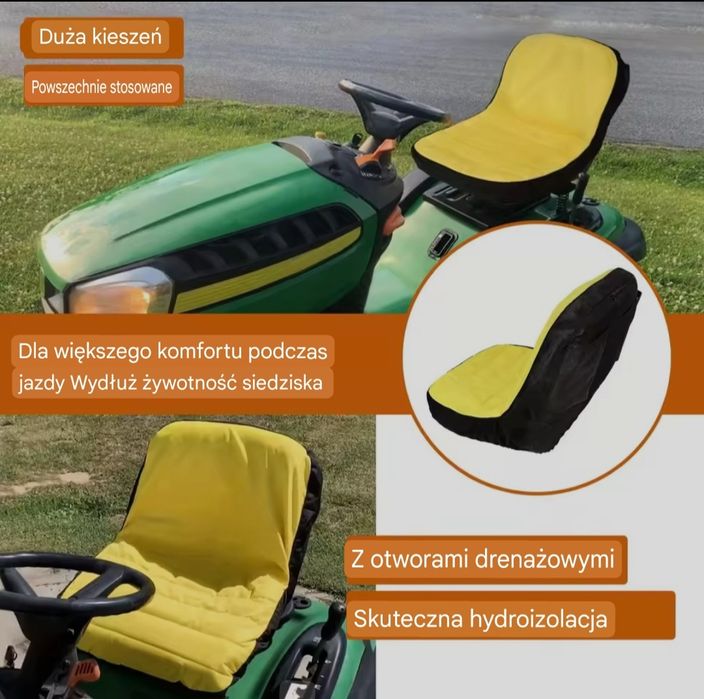 Sprzedam pokrowiec do fotela traktorka John deere