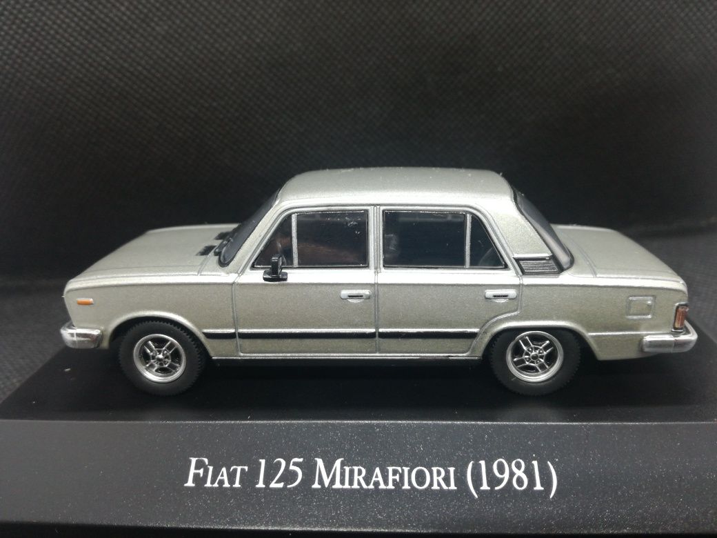 Miniaturas 1/43 Fiat e Seat em estado novo