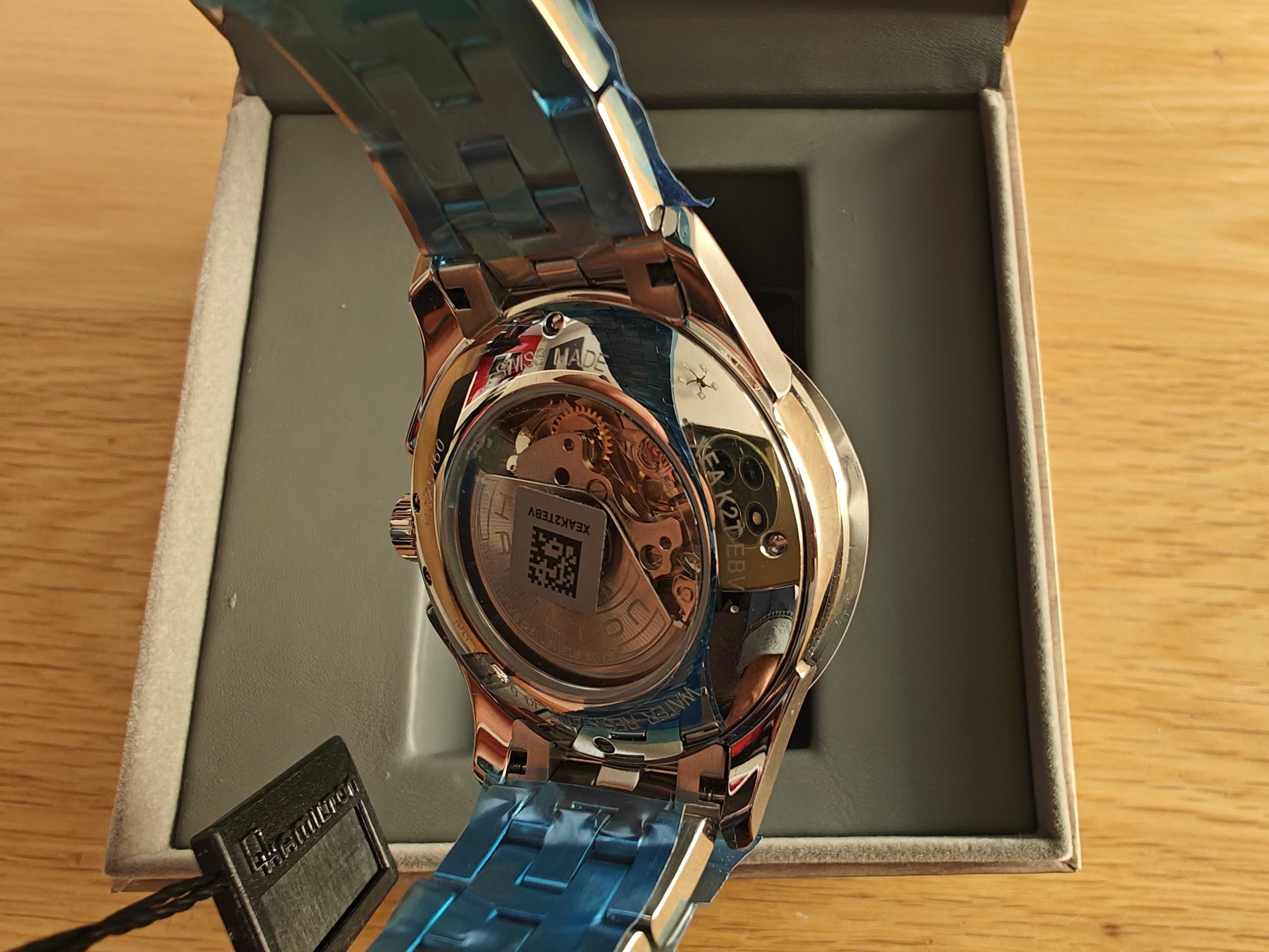 NOWY Zegarek automatyczny Hamilton Jazzmaster Maestro Auto Chrono