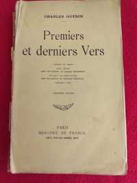 PREMIERS ET DERNIERS VERS  CHARLES GUERIN