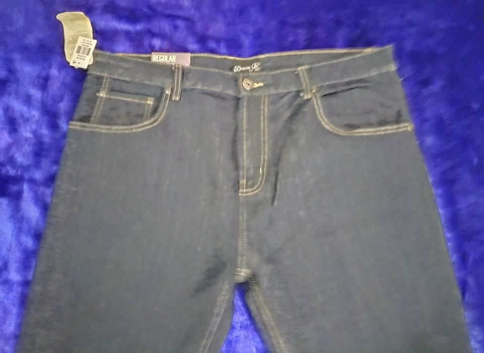 Calças de Ganga Tamanho Grande