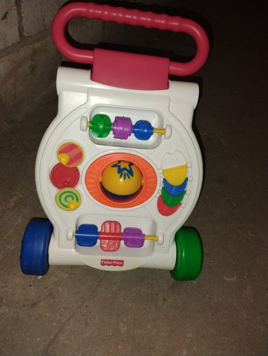 Chodzik jeździk Pchacz do nauki chodzenia Fisher Price