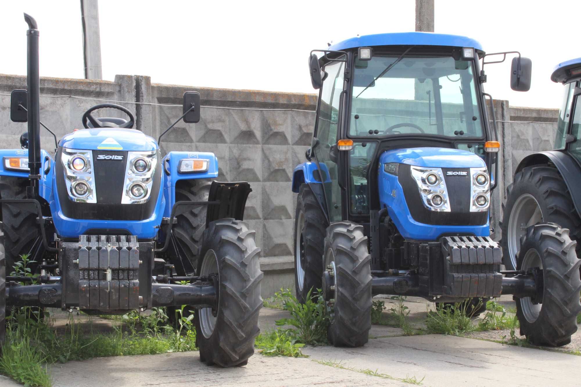 Трактор з кабіною Соліс 50 к.с.Solis. Є з реверсом Від компанії YANMAR