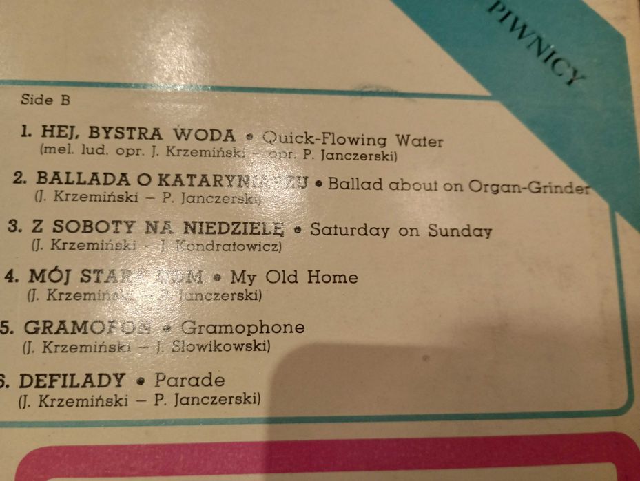 NO TO CO Grupa Skifflowa Janczerewski Płyta Winylowa 1969Pronit XL0553