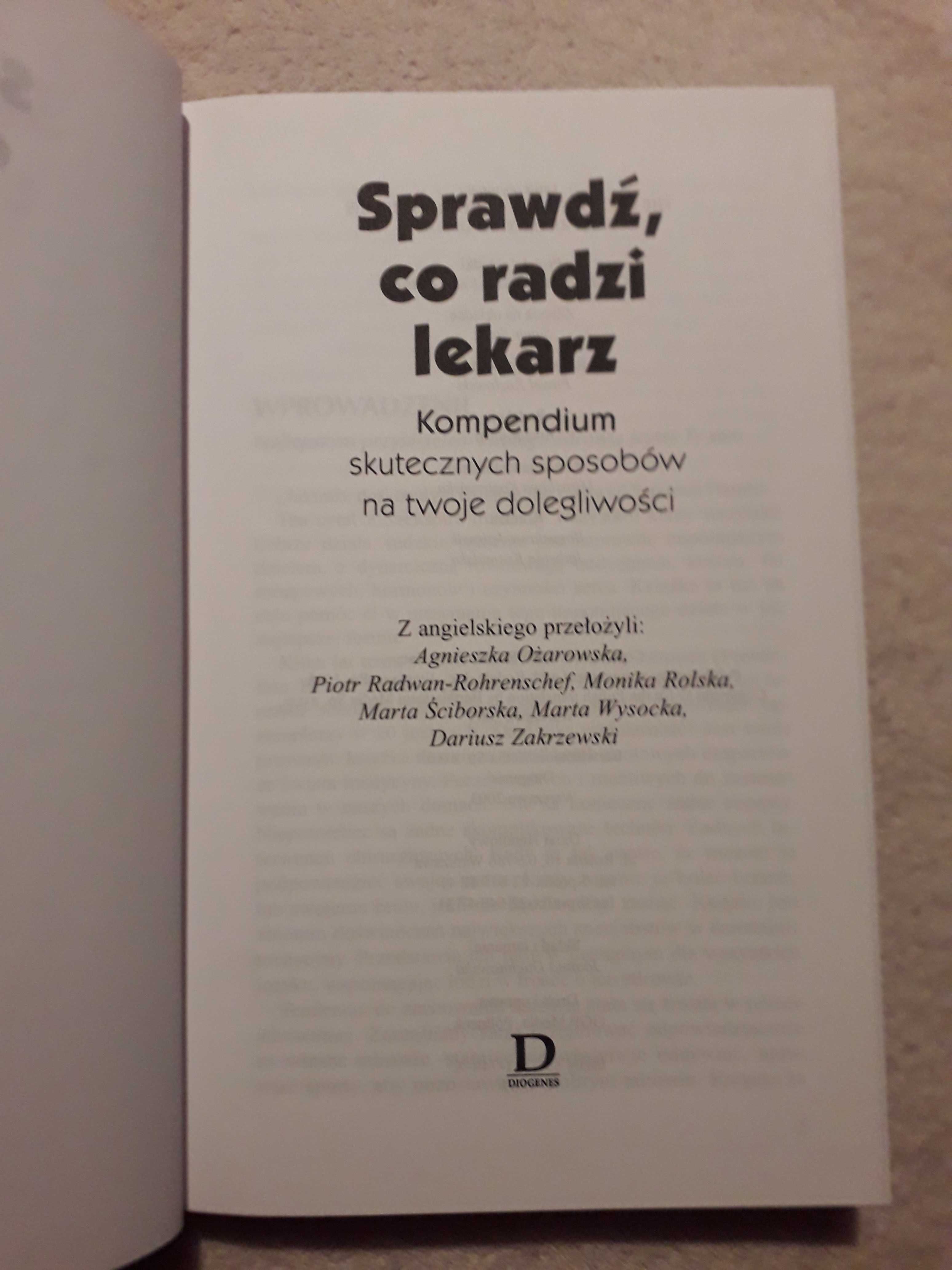 Sprawdź, co radzi lekarz kompedium  sposobów na dolegliwości