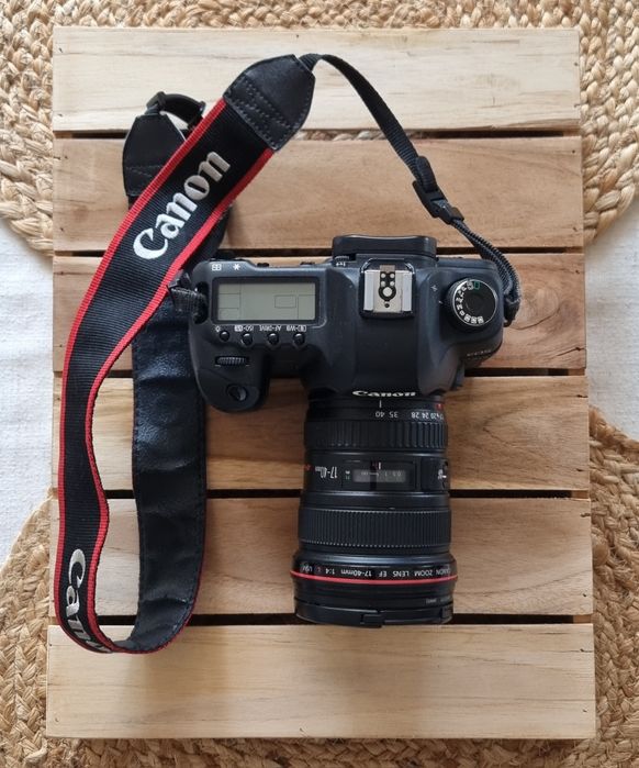 Zestaw Canon body + obiektyw