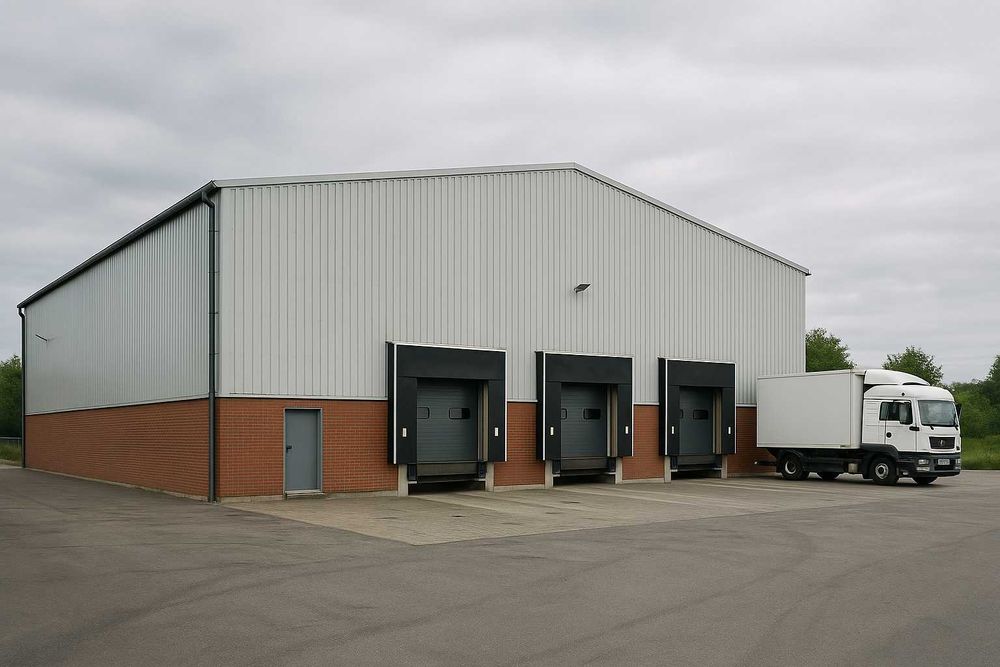 Wynajem magazynu – 390 m² | Parking | Rampa | Wjazd TIR