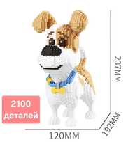 НОВИНКА Конструктор Balody ЛЕГО, LEGO собака пес Патрон 2100 деталей