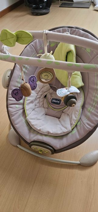 Espreguiçadeira Chico bebé Musica melodia vibração