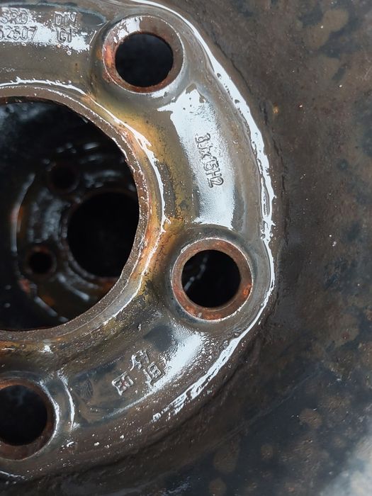 Felgi stalowe Volkswagen 15" 5X100 ET43