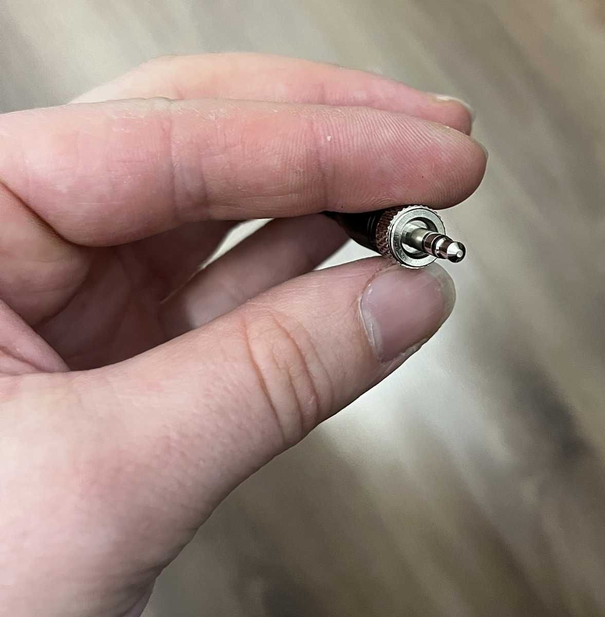2 sztuki Mini jack z gwintem do rekorderów audio Sony Sennheiser Zoom
