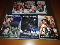 Livros manga Attack on Titan