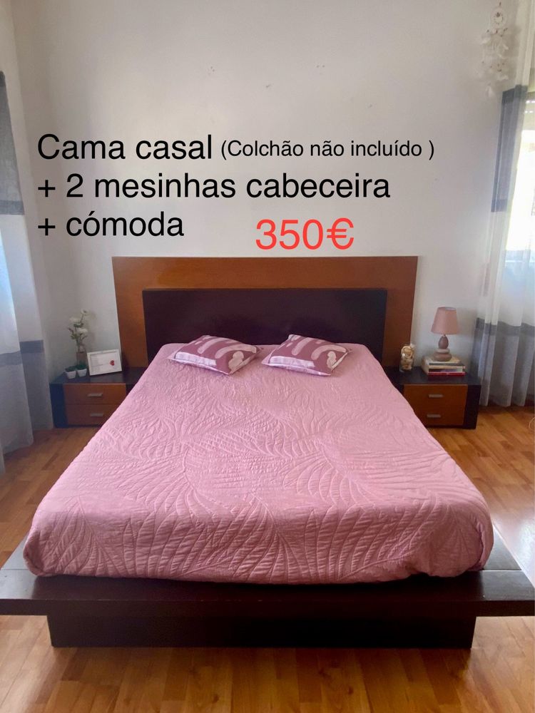 Quarto casal completo em Wenge