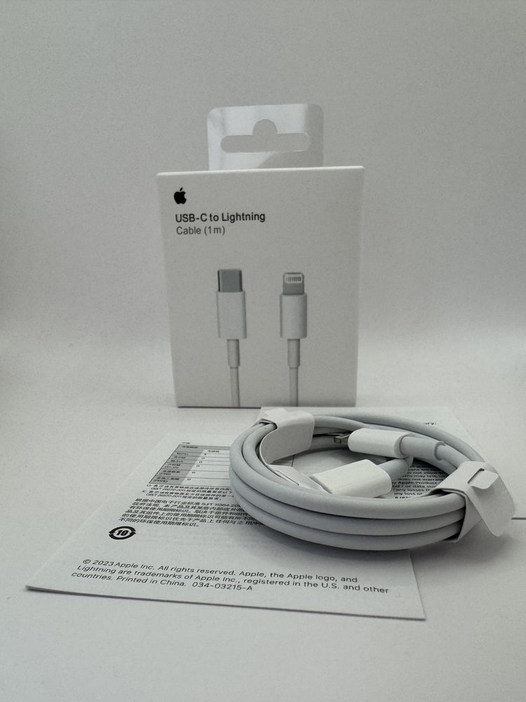 Kabel Ligthning USB C Iphone 1 M White